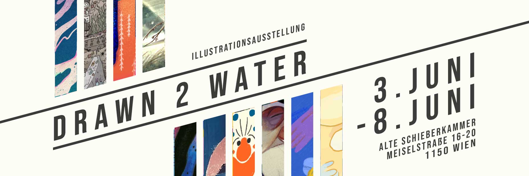 Drawn 2 Water 2025 in der Alten Schieberkammer von 3. bis 8. Juni